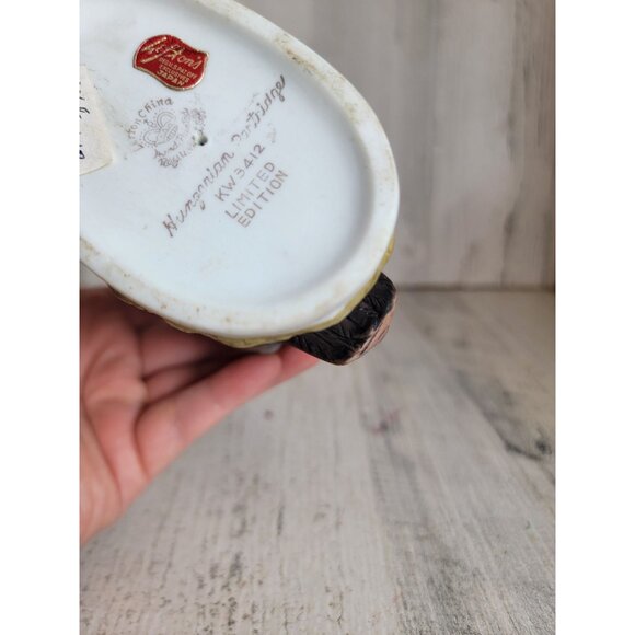 Lefton China Hungarian Partridge KW3412 limited edition bird figure - Picture 8 of 8